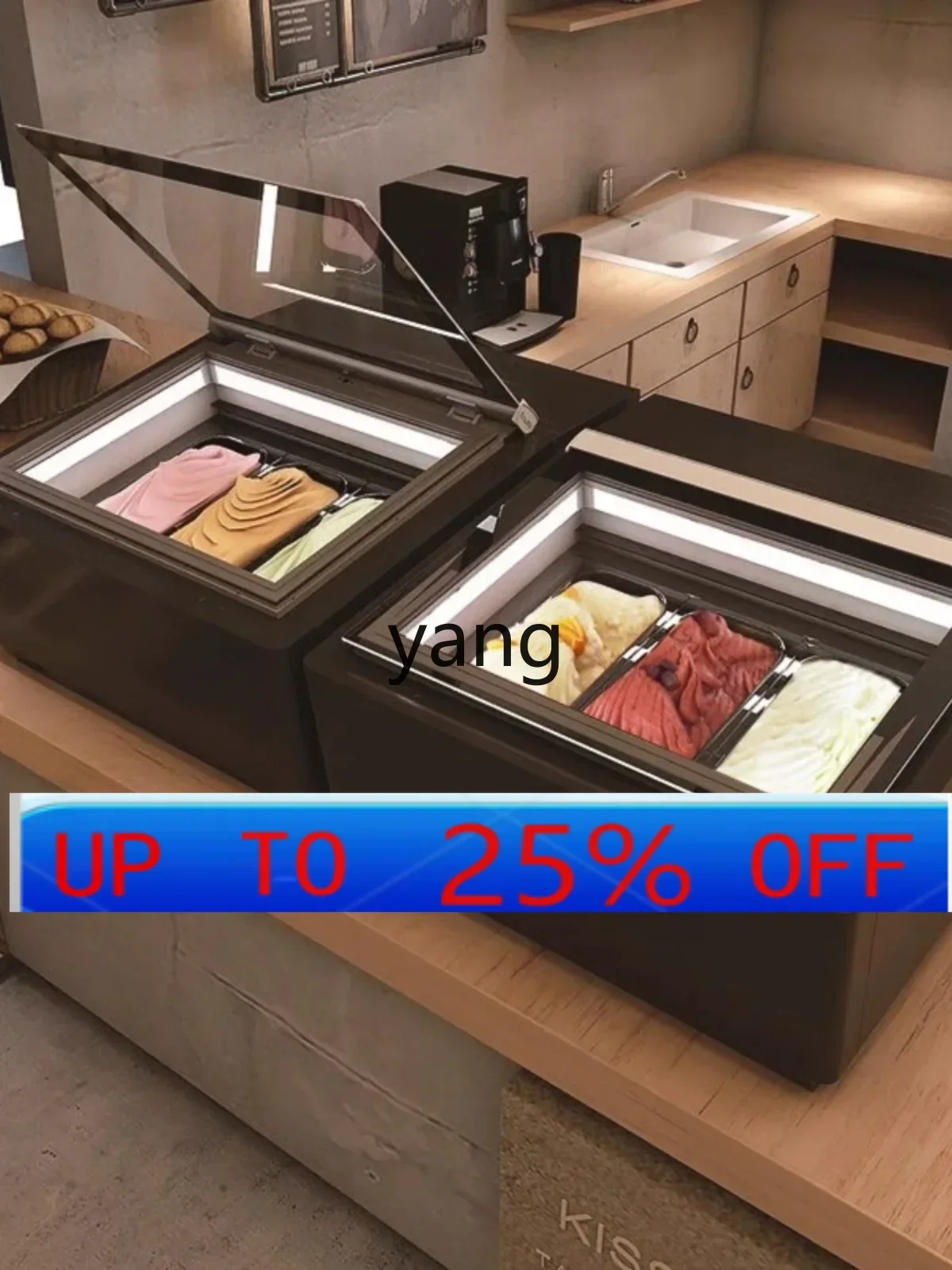 CX 아이스크림 디스플레이 케이스 아이스크림 캐비닛 냉동고 데스크탑 스톨 상업용 하드