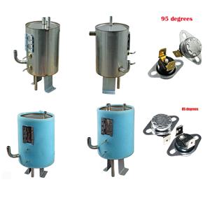 KSD301 정수기 온도 조절 스위치 85 ° 95 °   스트레이트 풋 10A 온수기용 전기 가열 튜브 히팅 박스