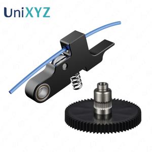 포병 Genius Sidewinder X1 X2 Hornet Titan Aero Extruder Idler Arm 및 Gear 용 업그레이드 된 1.75mm 금속 압출기 레벨 기어