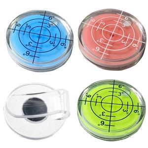 플라스틱 골프 모자 클립 분리형 자기 볼 마커가있는 골프 클럽 모자 모자 클립 골프 레벨 기능 마크 자기 캡 클립