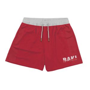 Anime Shorts Baki Haman 인쇄 남성 streetwear 비치 반바지 캐주얼 루즈 남성 신축성 허리 블랙 반바지
