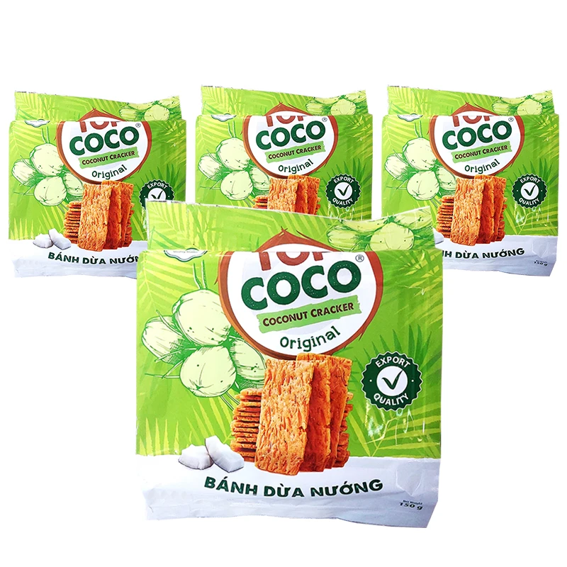 탑 코코 코코넛 크래커 오리지널 150g x 4개 묶음