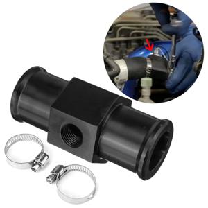 검은 물 온도 게이지 라디에이터 온도 물 온도 조인트 파이프 센서 18MM 20MM 22MM 24MM 호스 어댑터