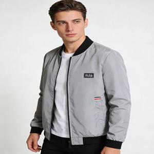 남성용 경량 바람막이 용수철 가을 재킷 코트, 방풍 야외 캐주얼, 세련된 지퍼 포켓 재킷