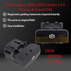 주차 브레이크 전자 핸드 브레이크 스위치, 푸조 3008 5008 시트로엥 C4 II 피카소 및 그랜드 DS4 470706 470703, 신제품