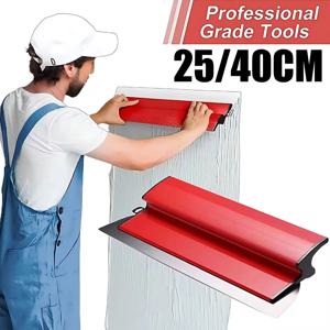 25/40CM 마른 벽에서 나온 스무딩 주걱 스키밍 유연한 블레이드 페인팅 마무리 스키밍 블레이드 빌딩 도구 벽 석고 도구