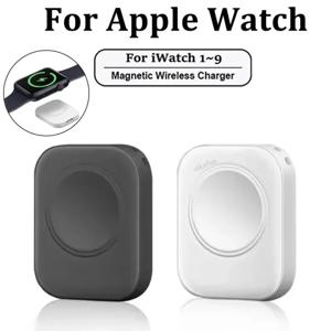 Apple Watch 시리즈 9 8 7 6 5 SE Type C 용 소형 자기 시계 무선 충전기 iPhone 용 iWatch 시리즈 6 5 3 2 1 변환