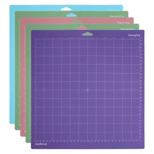 다색 PVC 조각 기계 패드 12x12인치 접착식 조각 기계 패드 수동 DIY 커팅 패드