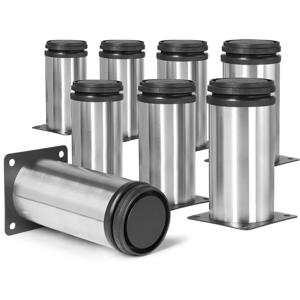 뉴스 가구 다리 조절 가능한 테이블 다리, 캐비닛 가구용 주방 피트, 사무용 가구, 소파, 스테인레스 스틸 금속 2025