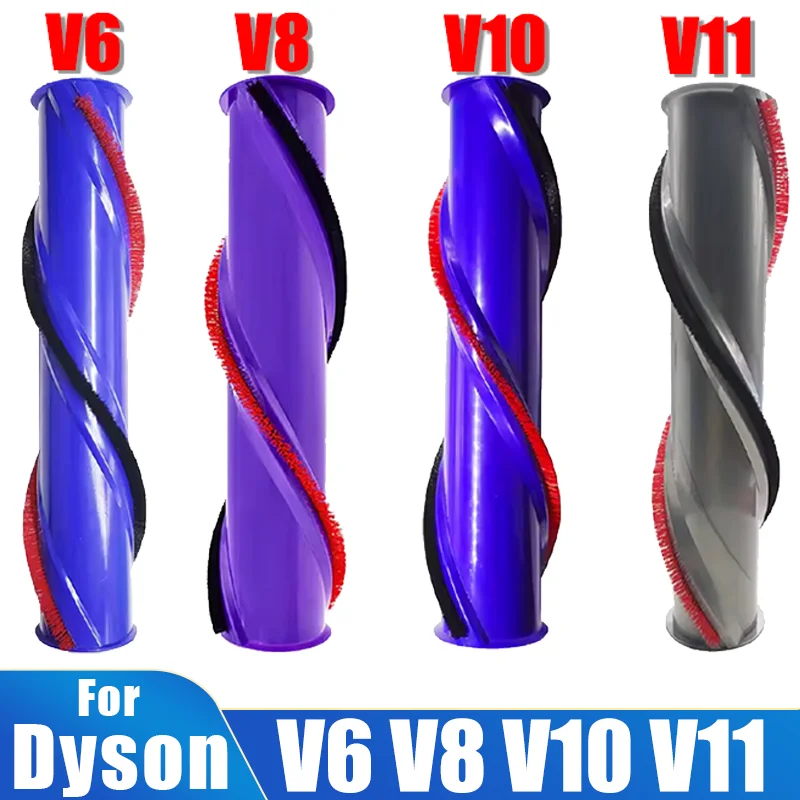 다이슨 V6 V8 V10 V11 무선 진공 청소기 교체 브러시 롤, 전기 브러시 헤드 롤러 바 브러시 롤러 용 롤러 바