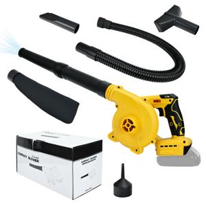 Dewalt 20V 배터리용 브러시리스 무선 나뭇잎 송풍기 6단 180MPH 2-in-1 전기 송풍기 및 진공 청소기(배터리 없음)