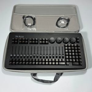 MA2 DMX512 DJ 조명 컨트롤러용 가방이 포함된 미니 커맨드 윙 플러스 조명 콘솔