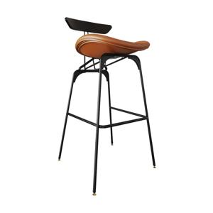 의자 현대 특이한 북유럽 단단한 나무 바 카운터 디자이너 의자 크리 에이 티브 편안한 파티 Bancos De Bar 독특한 가구