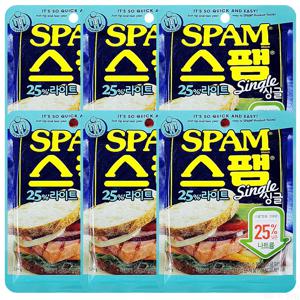 스팸 클래식 싱글 80g x 6개