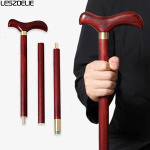 럭셔리 레드 버드 모양 손잡이 아프리카산 나무 지팡이 2.2cm 직경 슬림 패셔너블 남성용 및 우아한 여성용 지팡이