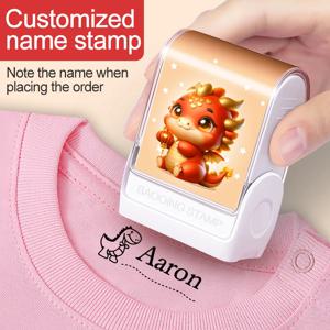 맞춤형 학교 도장 - 유치원용 맞춤 각인 방수 도장, 변색되지 않는 이름 도장, 신입생 선물 아이디어