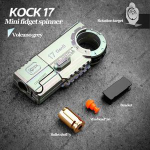 EDC 장난감 피젯 토이 스피너 메탈 라쳇 회전 링 블랙 테크 피젯 기어 가젯 도구 스트레스 해소 항불안 성인용