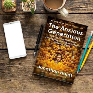 불안한 세대 영어판 뉴욕타임즈 베스트셀러 청소년 정신 건강 디지털 시대 심리학 하드커버 도서