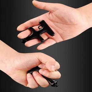 셀프 디펜스 듀론 드릴 키체인 보안 보호 개인 비상용 유리 파괴기 휴대용 보호 도구 여성용