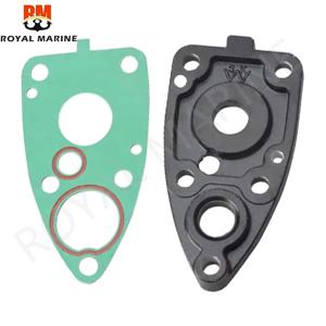 6E0-45321 알루미늄 플레이트, 워터 펌프 플레이트 6E0-45315 Yamaha 선외기 엔진 용 가스켓 4HP 5HP 6E0 6E3 6E0-45321-01-5B 대체