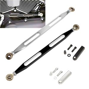 오토바이 CNC 330MM 기어 시프트 링키지 레버 커버 할리 여행용 일렉트라 글라이드 Softail Dyna Fat Boy Road King Street Glide