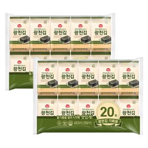 [사조공식샵] 광천김 4g * 40봉