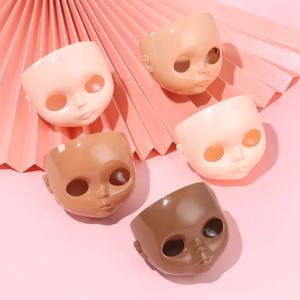 1Pcs 1/6 Blyth 인형 공장 30cm 플라스틱 Blyth DIY 인형 페이스 플레이트 백 플레이트 변경 메이크업 페이스 플레이트 나사 장난감 액세서리