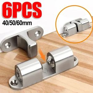 더블 볼 문짝 래치 용수철 볼 잠금 장치, 가구 캐비닛 옷장 문짝 조절 가능한 장력 래치 황동 문짝 버클, 40mm, 50mm, 60mm