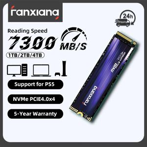 Fanxiang S880 M.2 SSD, 1TB, 2TB, 4TB, 7300 MB/s, PCIe4.0 x 4 M.2 NVMe SSD 드라이브, 2280 사이즈, 내장 솔리드 스테이트 드라이브, PS5 노트북 PC용
