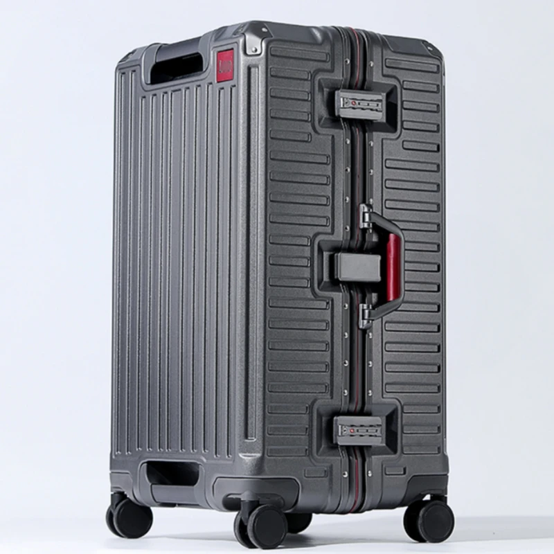 20/24/26/28/30인치 대용량 여행가방 알루미늄 합금 프레임 스피너 휠 여행 트롤리 케이스 TSA 잠금 롤링 러기지