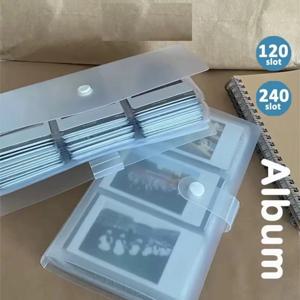 240 카드 명함북, 명함 영화표지, 3인치 폴라로이드 사진첩 폴더, 소형 카드 수납북, 울트라
