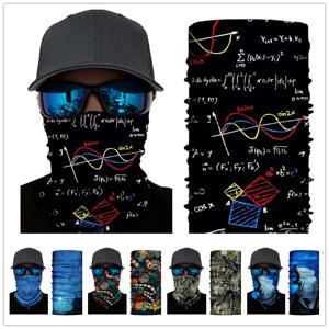 야외 활동 남녀 공용 반다나 헤드웨어 넥 게이터 라이딩 캠핑 스카프 활동용 심리스 매직 헤드밴드 히잡 페이스 쉴드 스포츠