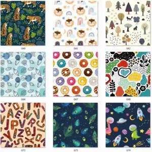 아기 기저귀에 대 한 100X150CM 인쇄 된 직물 DIY 저장 가방에 대 한 방수 통기성 TPU 적층 직물