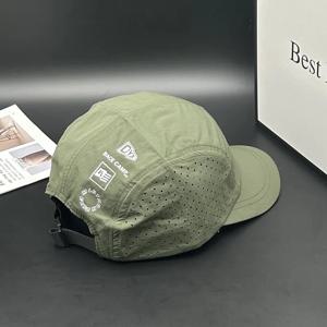 빠른 건조 경량 야외 캠핑 야구 모자 통기성 메쉬 여름 모자 남녀 공용 캐주얼 스타일 곱슬 챙 모자