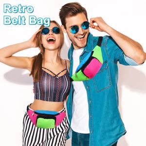 패니 팩 웨이스트 팩 반짝이는 웨이스트 백 웨이스트 범 백 벨트 스포츠 크로스바디 웨이스트백 패션 여행 레이브 웨이스트 백 슬링 백