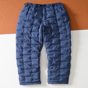 두꺼운 남성용 아웃도어 보온 코튼 팬츠 방풍 방수 방한 캐주얼 바지 드로스트링 레귤러 핏