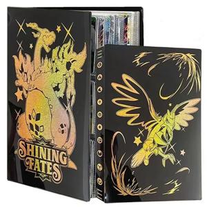 2024년형 리자몽 뮤츠 카드 보관 바인더 컬렉션 폴더 애니메이션 카드 보호 노트북 포켓몬 앨범 240/540장 카드북