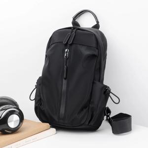 다기능 스포츠 및 레저용 가슴 가방, 남성용 트렌디한 숄더백, 실용적인 대용량 아웃도어 크로스백