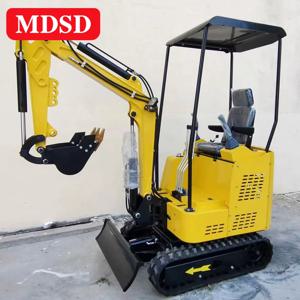유압식 소형 굴삭기 2톤 마이크로 굴착기 대형 연료 탱크 장시간 작동 EPA 인증 가정용 뒷마당 도랑 파기 리노베이션용