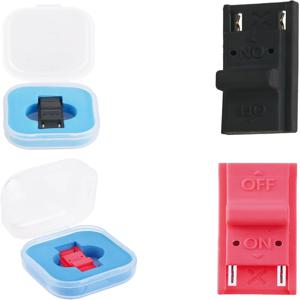 스위치 콘솔용 RCM 지그 도구, 내구성 있는 플라스틱 RCM 로더 클립, 모딩 및 복구 모드용 단락 회로 도구