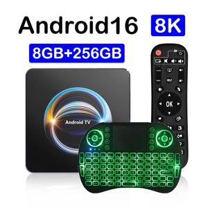 스마트 TV 박스 안드로이드 16 2026 X66 8K RK3528 미디어 플레이어 듀얼 와이파이 5G 지원 32GB 64GB 128GB 256GB BT6.0 매우 빠른 셋톱박스