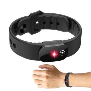 겨울용 정전기 방지 실리콘 팔찌 방수 정전기 제거기 여성 남성용