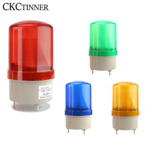 스트로브 신호 경고등 12V 24V 220V LTE-1101J 사이렌 소리 및 Rotl 경고등 램프 경고 부저