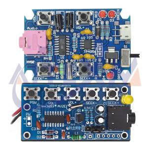 DIY 전자 키트 무선 스테레오 FM 라디오 수신기 모듈 PCB 76MHz-108MHz DC 1.8V-3.6V