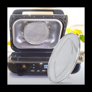 닌자 푸디 FG551 용 스테인리스 스틸 스플래터 쉴드, 재사용 가능한 실내 그릴, 닌자 푸디 스마트 XL용 액세서리, 6 인 1