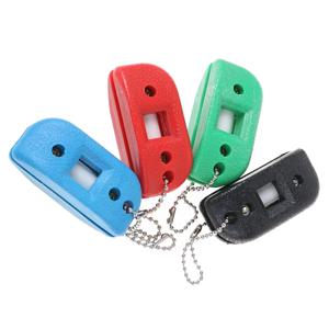 사암 아이스 하키 신발 더블 사이드 숫돌 아이스 스케이트 블레이드 하키 샤프닝 오일 스톤 휴대용 교수형 보관 가방