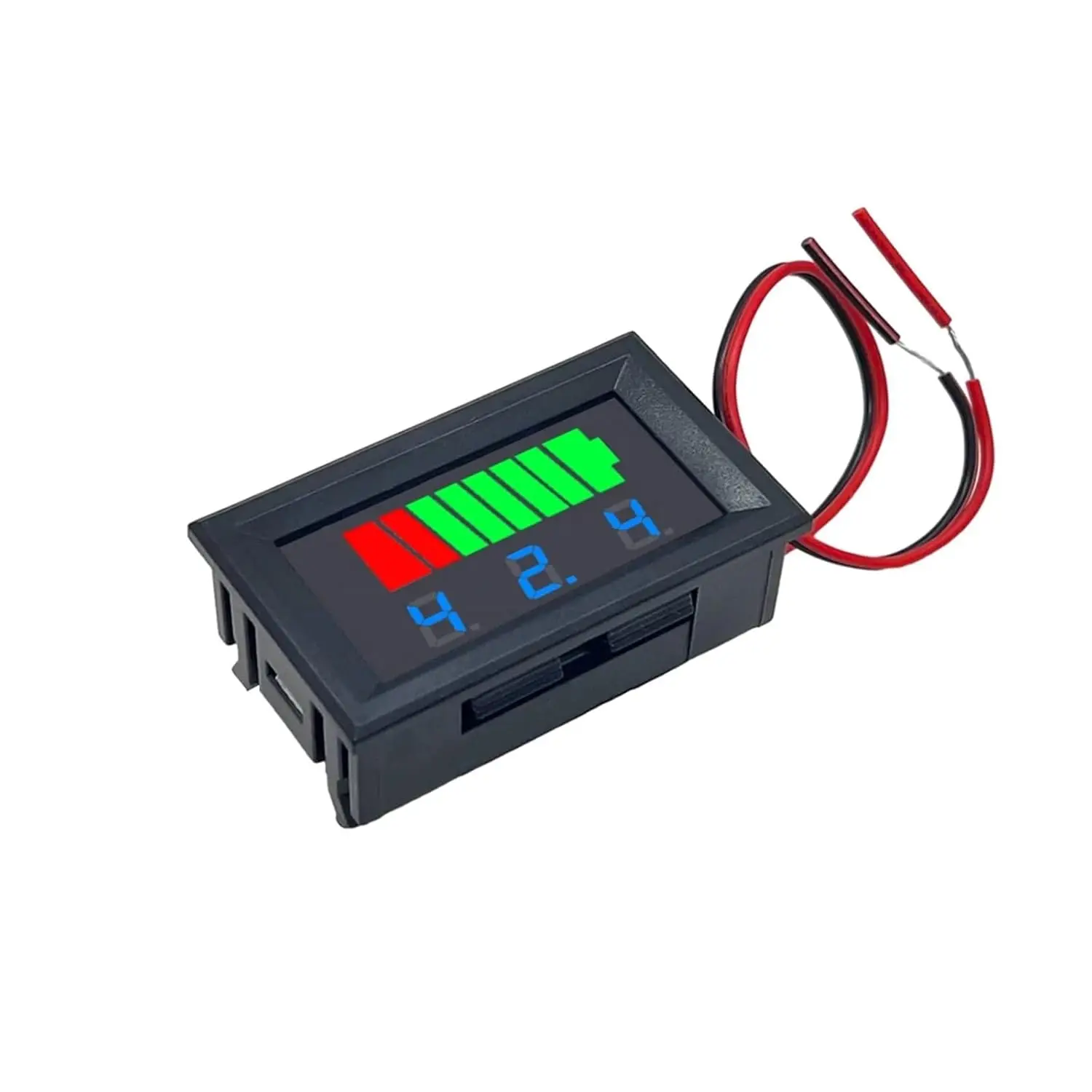 12V 24V 36V 48V 60V 자동차 배터리 충전 수준 표시기 리튬 배터리 용량 측정기 디스플레이 LED 테스터 볼트미터