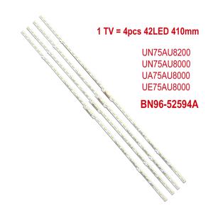 LED 백라이트 스트립, 삼성 UN75AU8200 UE75AU8000 UN75AU8000 UA75AU8000 S1A8-750SM0-R0, 4 개