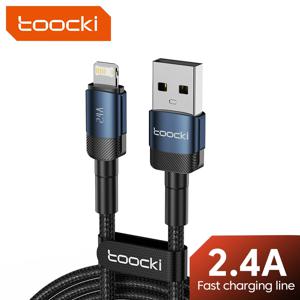 Toocki 아이폰 14, 13, 12, 11 프로 플러스맥스, Xs, Xr, 8 용 USB 라이트닝 케이블, 고속 충전 데이터 코드