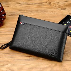 남성용 대용량 가죽 클러치 백, 휴대폰용 럭셔리 핸드백, 소년용 유명 브랜드 파우치, 지갑, 디자이너, 2024